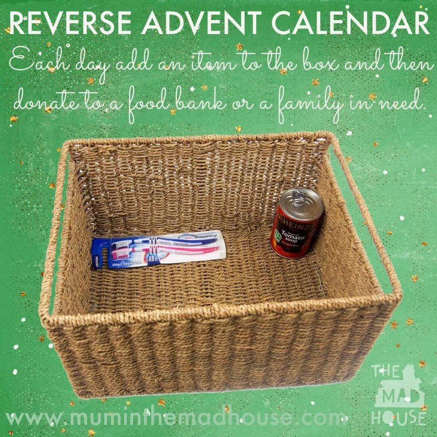 Reverse Advent Calendar