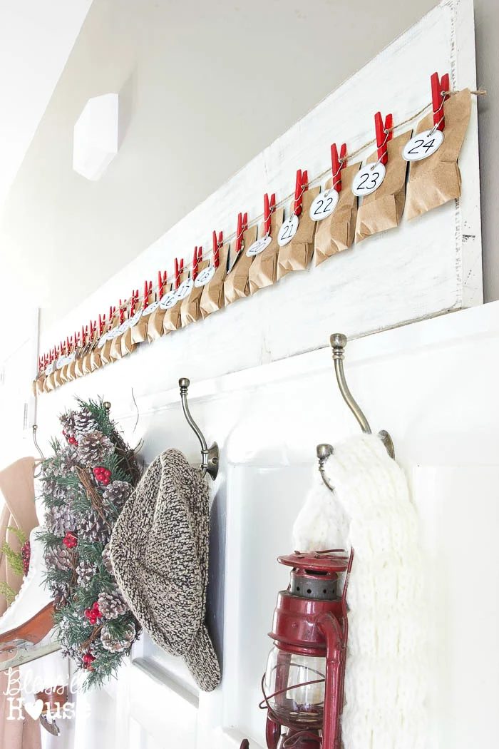 Clothespin Advent Calendar 5 Of 92