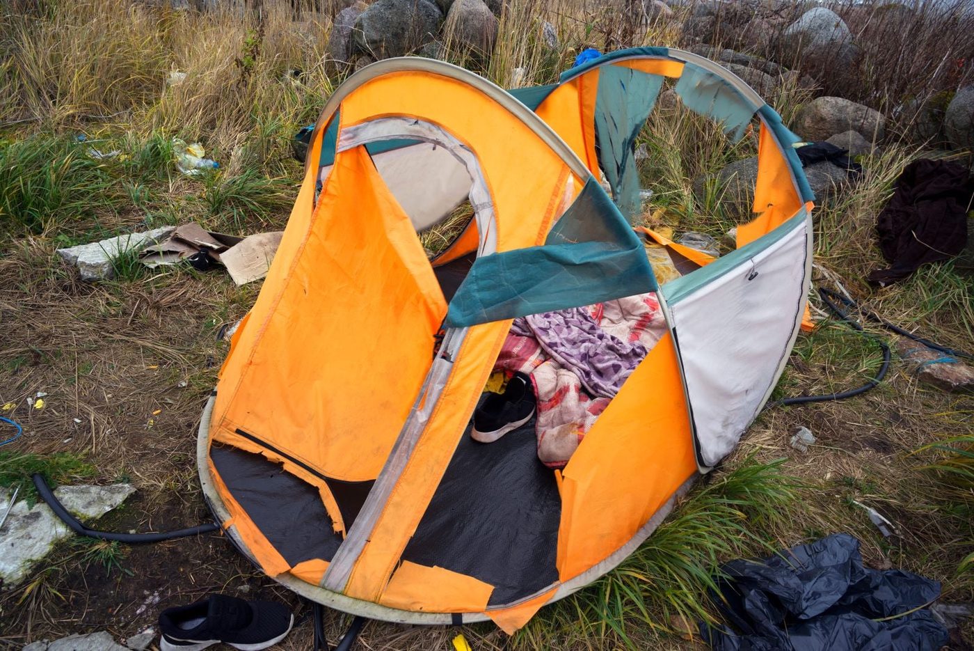Torn Tents