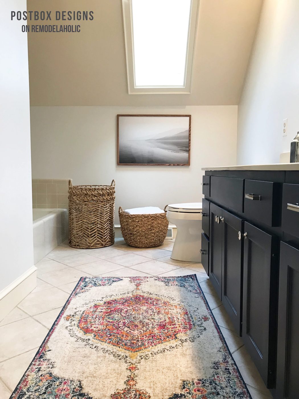 Postbox Designs: My $950 modest-cost Bathroom