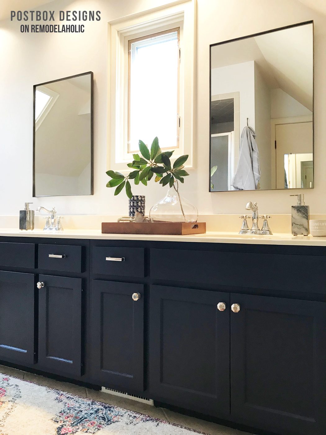 Postbox Designs: My $950 modest-cost Bathroom