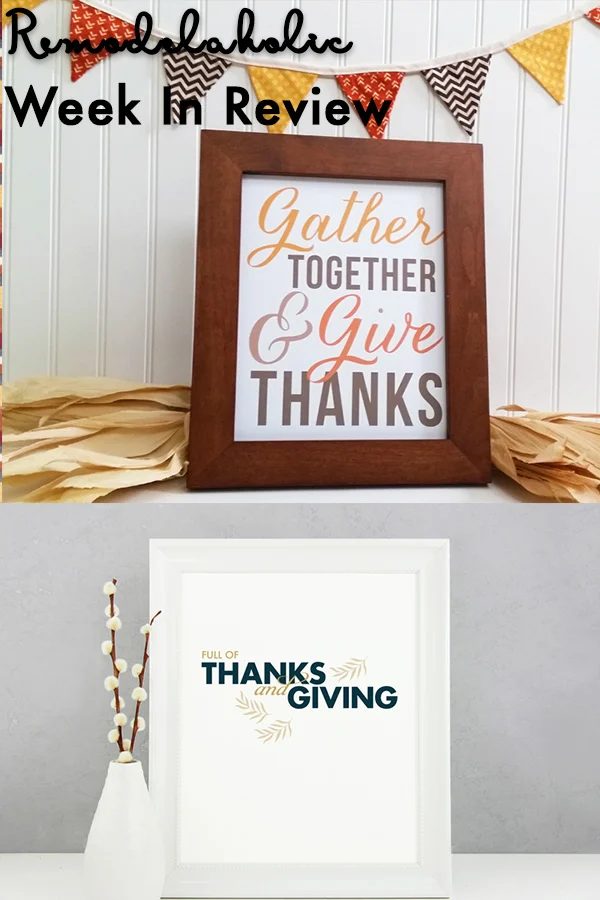 Happy November! Enjoy These Free Printables For Thanksgiving!