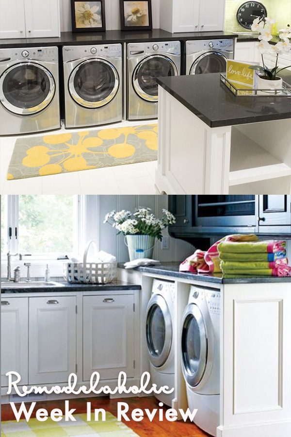Double Washer And Dryer Yes Please! 100 Great Laundry Room options + 5 Tips To Make Doing Laundry Less Of A Chore