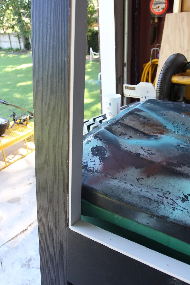 Handmade walkthrough - how to add a glass window to a hollow core door (8)
