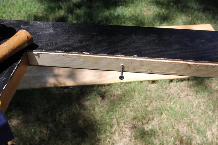 Handmade walkthrough - how to add a glass window to a hollow core door (4)