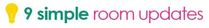 9 direct and straightforward Room Updates to Add New LIfe to an Old Space via Tipsaholic.com