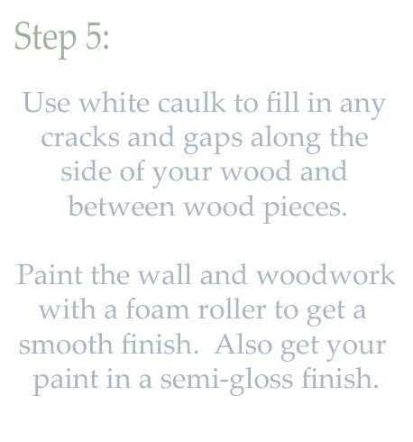 Handmade woodwork trim above the fireplace mantel - walkthrough step 5 - Provident Home Design featured on @Bekob