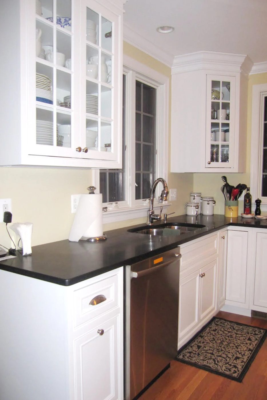 Adding Crown Molding in our Kitchen and Family Room