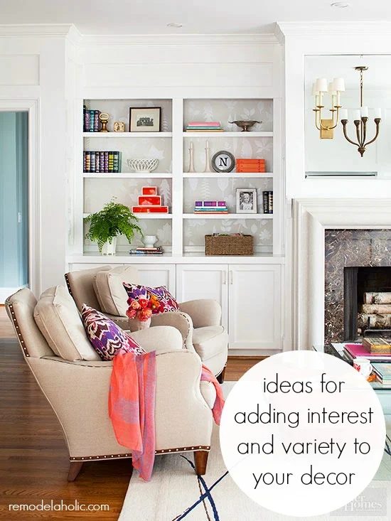 How to add variety and interest to your decor. Jazz up your decor with a few new items! These interesting pieces are classic decor elementsm well fitted for adding interest to mant