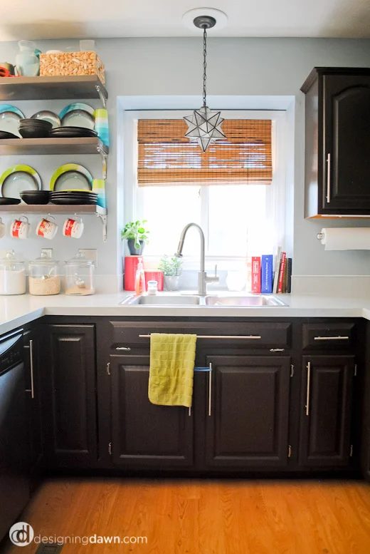 Over-the-sink pendant lighting