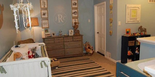 Adorable Baby Blue Nursery