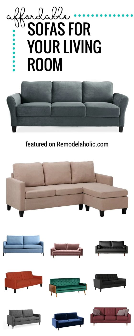Find An Affordable Sofa For Your Living Room!! We Are Sharing Our go-to striking Affordable Sofas And Where To Buy Them Featured On Bekob.com