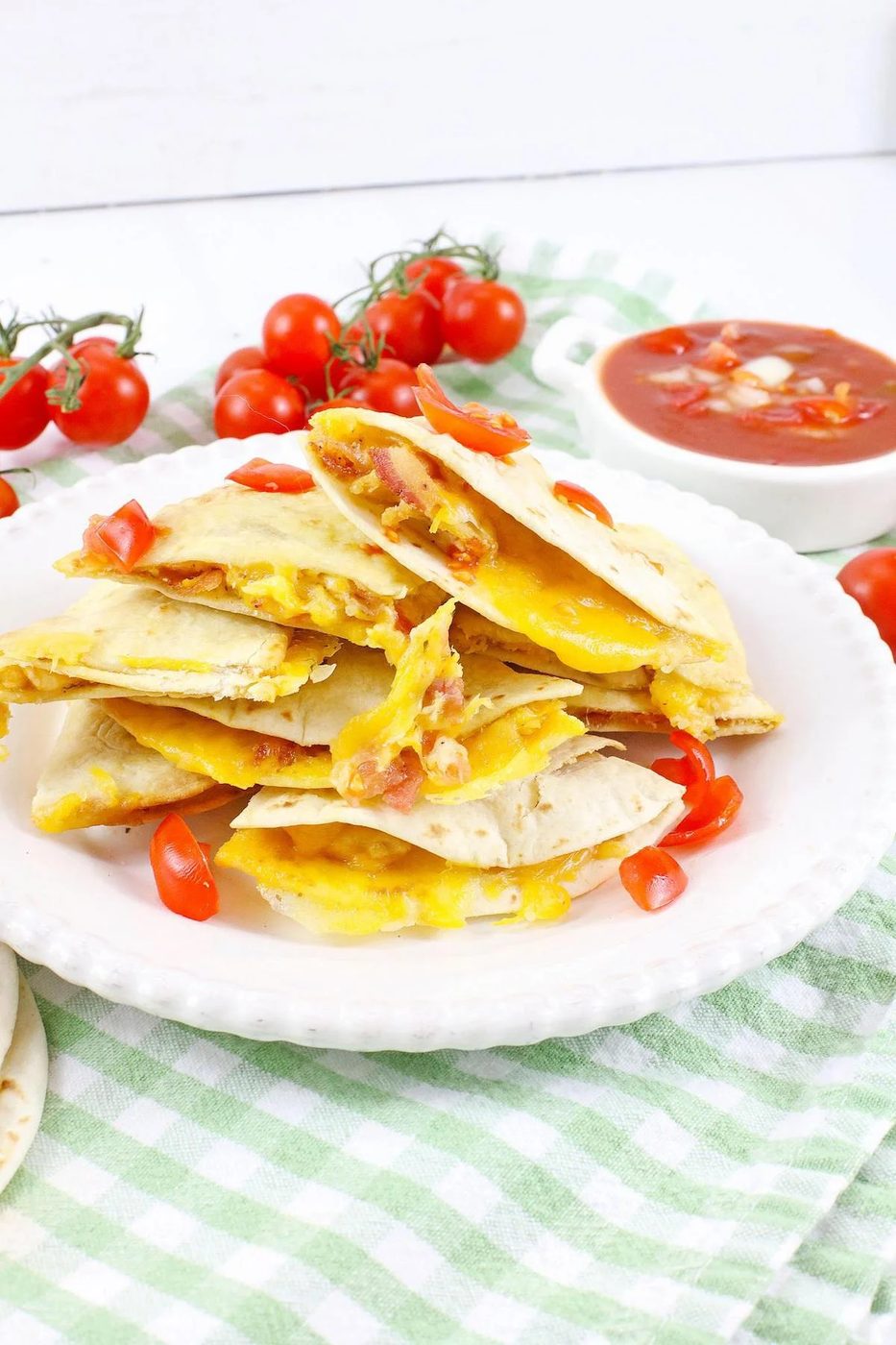 Air Fryer Chicken Quesadillas 3