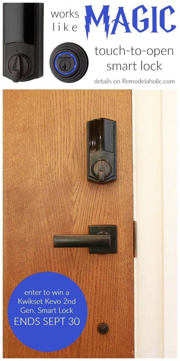 Alohomora! Feel like a wizard every time you open your door WITHOUT THE KEY with the new Kwikset Kevo 2nd Generation Smart Lock. Setup is straightforward and straightforward, and t