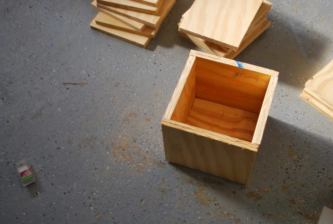Handmade Building Block Playtable by ToolBox Divas for Bekob