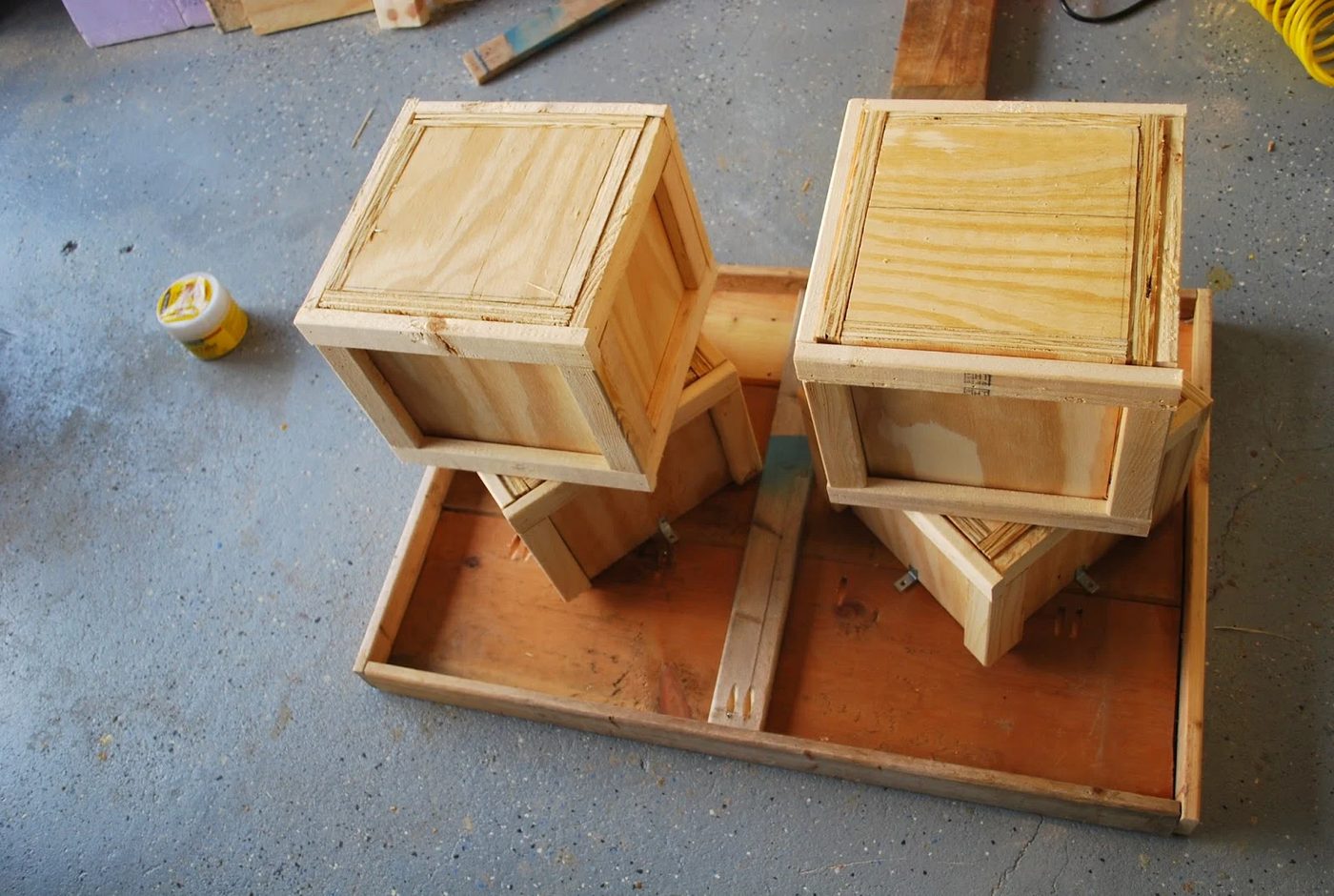 Handmade Building Block Base for Playtable by ToolBox Divas for Bekob