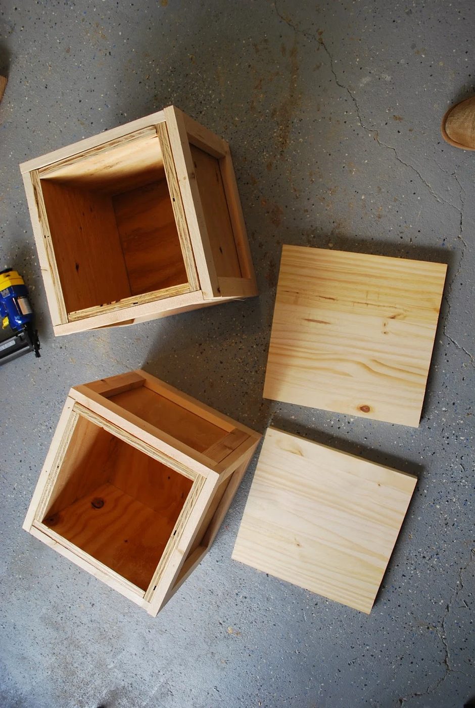 Handmade Building Block Seats for Playtable by ToolBox Divas for Bekob