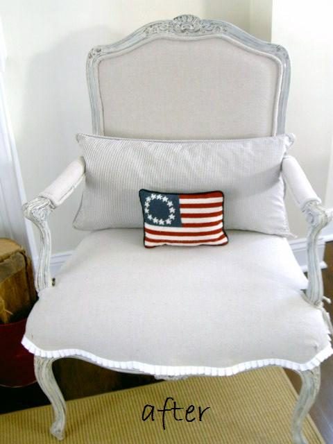 memorable Armchair Makeover