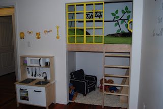 handmade closet loft bed kids 2