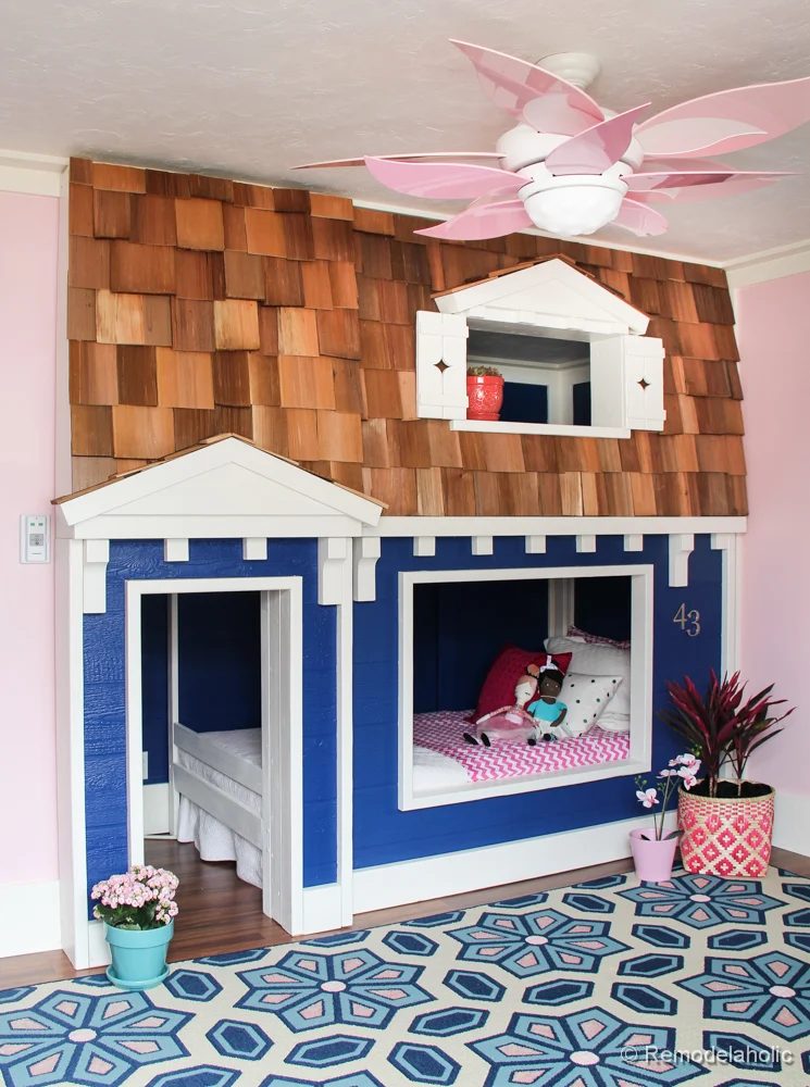 how to build a Bunk bed playhouse walkthrough (34 of 40)