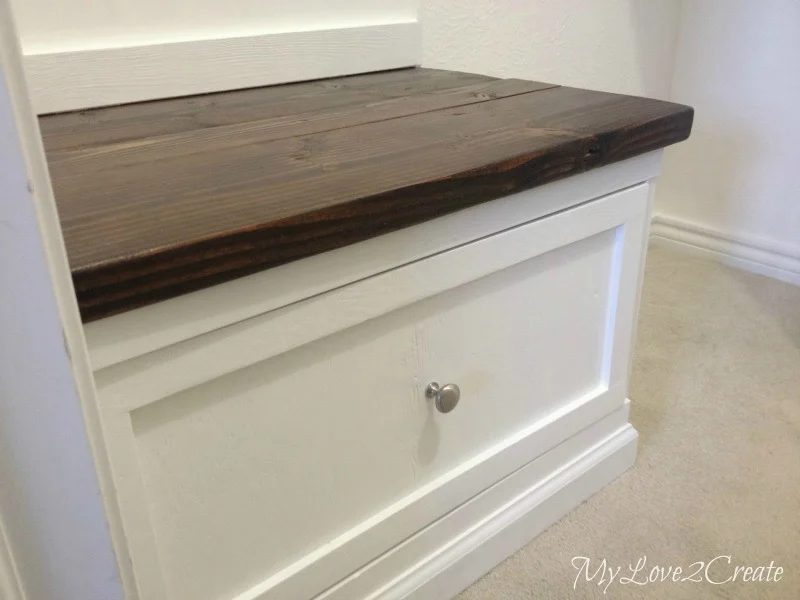 master closet bench with drawer, My Love 2 Create on Bekob