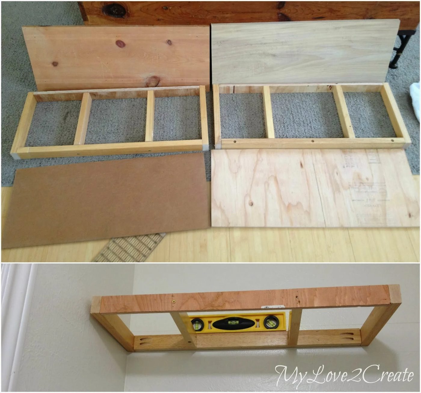 floating shelves frames for master closet, My Love 2 Create on Bekob