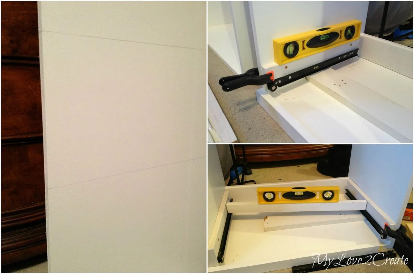 installing drawer slides in master closet, My Love 2 Create on Bekob
