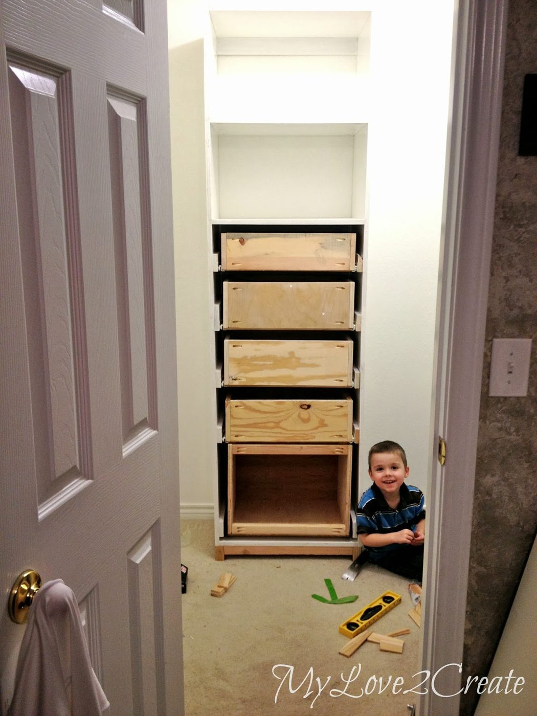 front view of master closet towers, My Love 2 Create on Bekob