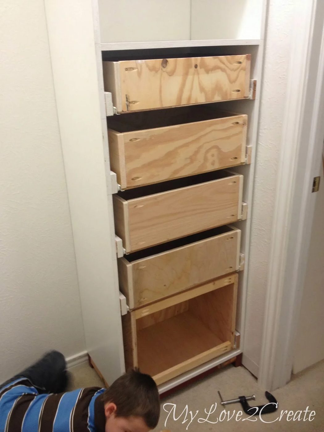 master closet tower with drawers, My Love 2 Create on Bekob