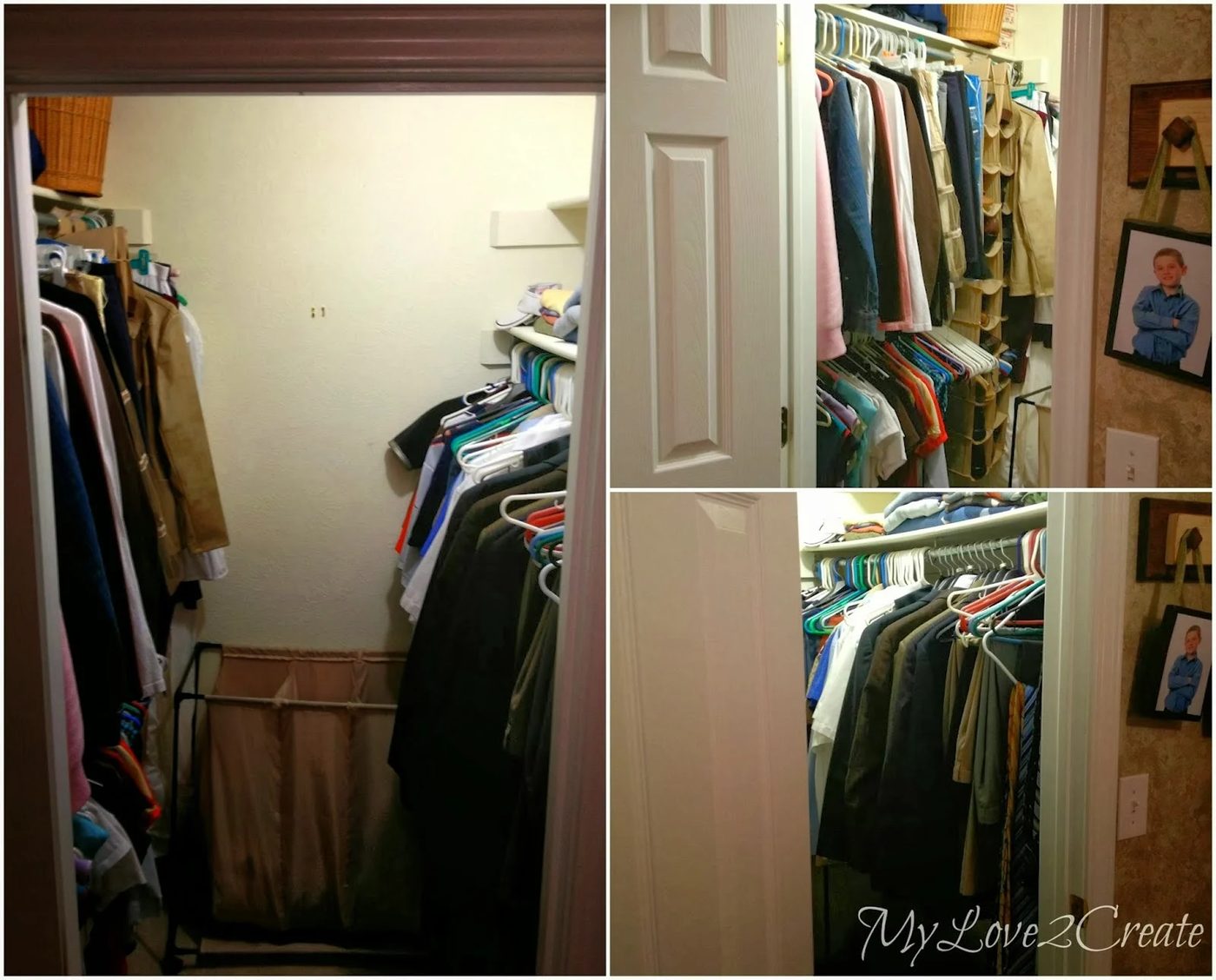 master closet before, My Love 2 Create on Bekob