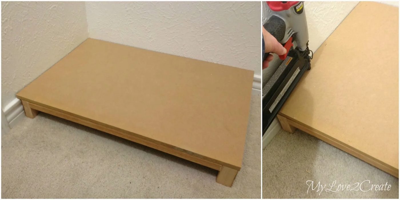 top for base of bench in master closet, My Love 2 Create on Bekob