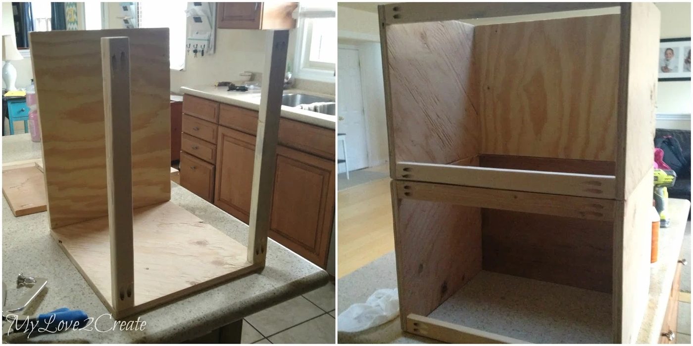 making hampers drawers for master closet, My Love 2 Create on Bekob