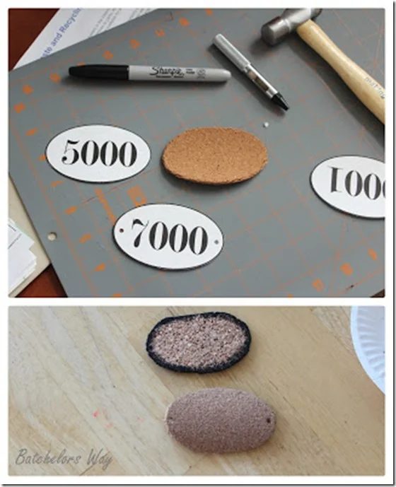 Batchelor Way enamel tags 2