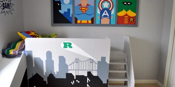 memorable Superhero Boys Room!