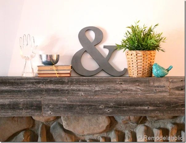 Handmade Ampersand decoration3
