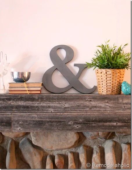 Handmade Ampersand decoration2