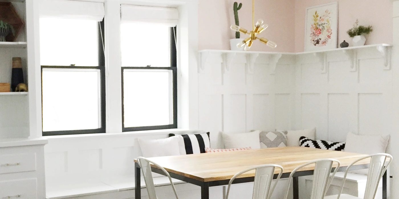 An Ever-Changing Dining Room (with Banquette!)