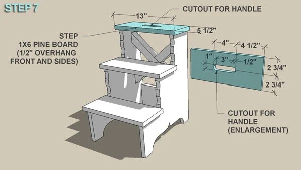 Stepping Stool step 7