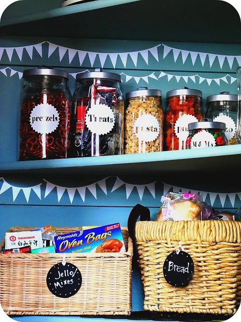 Tatertots & Jello pennant pantry