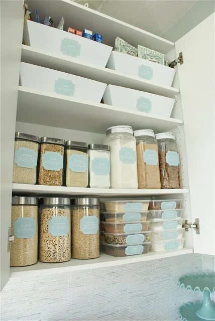 Social Home cupboard organization