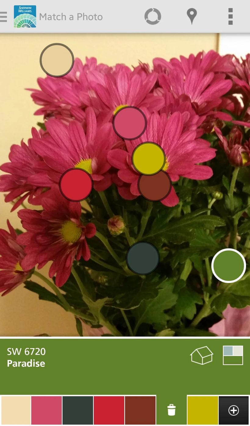 Sherwin-Williams Color Snap - Free Android App to Pick a Paint Color from a Photo @Bekob