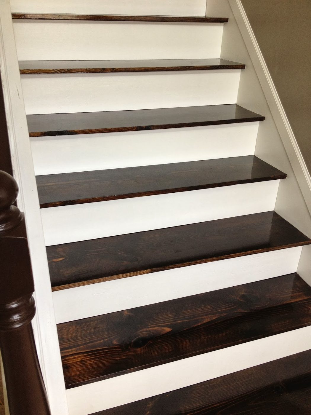 carpet to hardwood stair remodel, The Serene Swede on Bekob