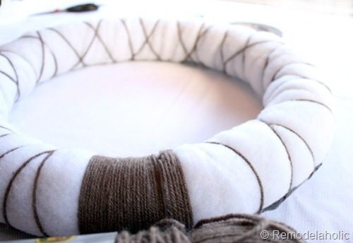 how to make a wreath from Bekob