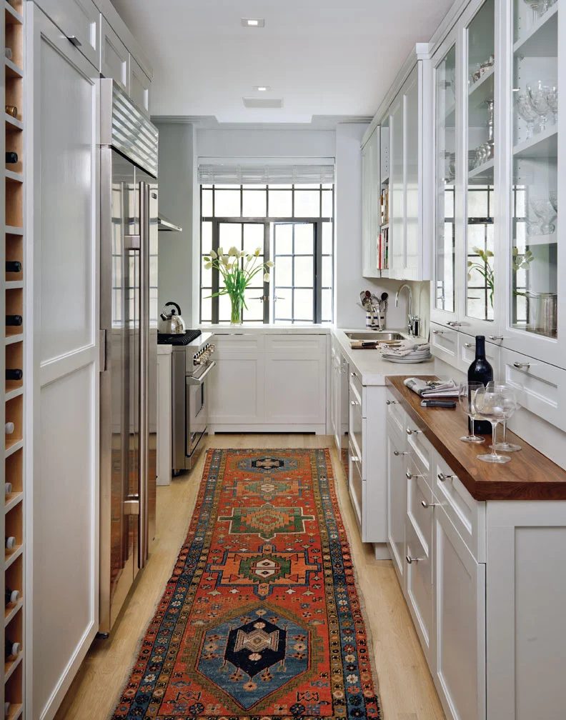 Kitchen, Art Deco Apartment in the El Dorado NYC | Design by Design Development NYC | Photography by Trevor Tondro | featured at Bekob.com #artdeco #design #decor #nyc