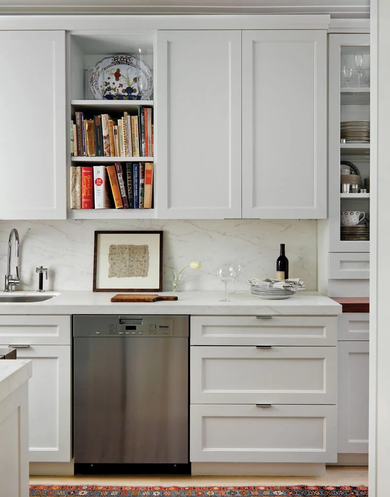 Kitchen, Art Deco Apartment in the El Dorado NYC | Design by Design Development NYC | Photography by Trevor Tondro | featured at Bekob.com #artdeco #design #decor #nyc