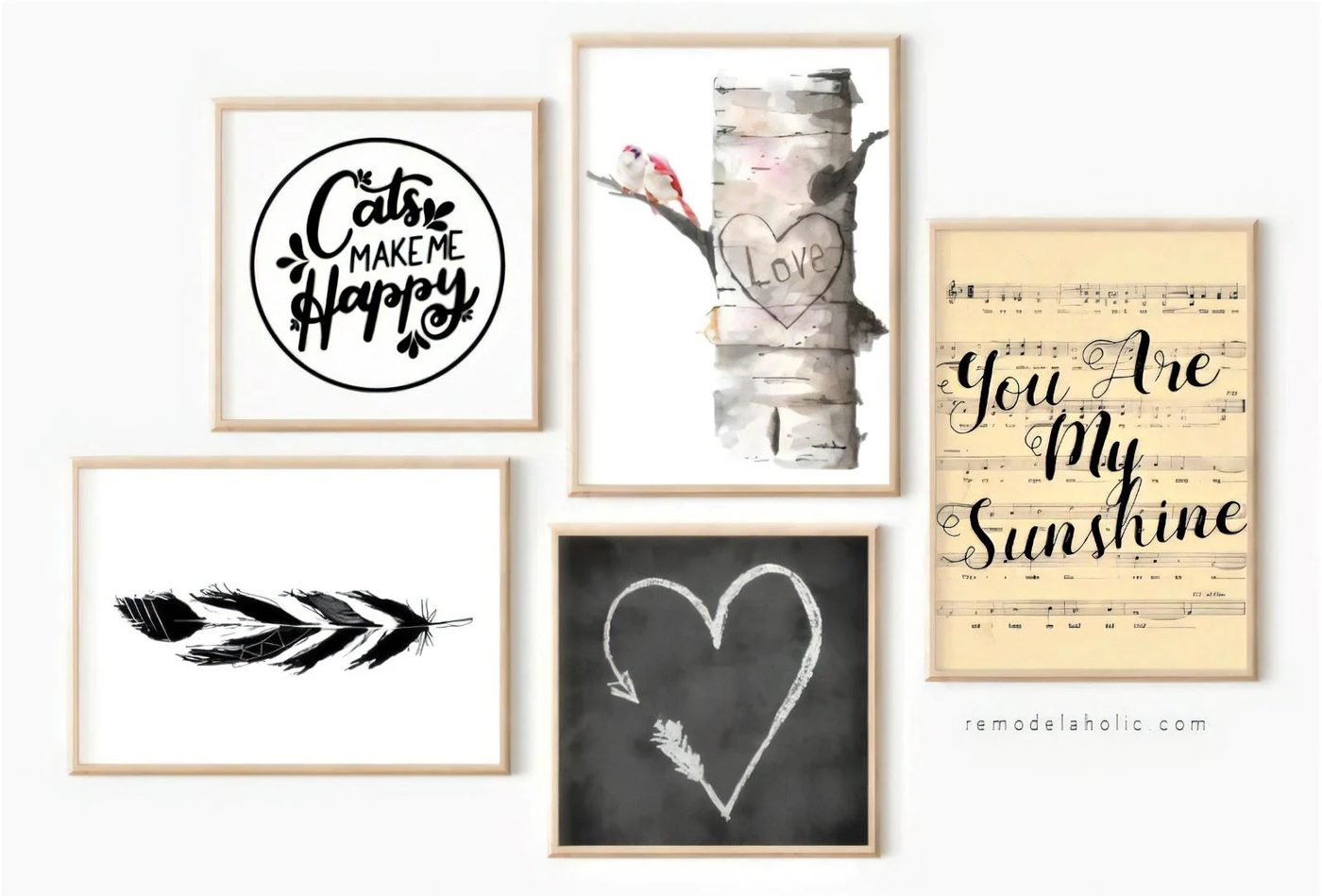12 Printable Black And White Art Prints For Home Decor Gallery Wall Bekob Wm 050046