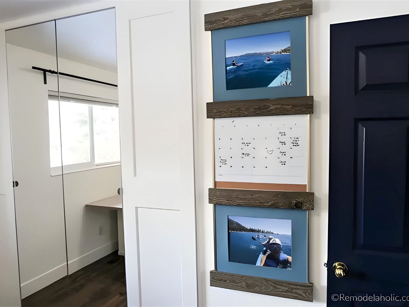 Fill An Empty Wall Quickly With 20 Handmade Sliding Picture Frame Ledges Bekob 041445