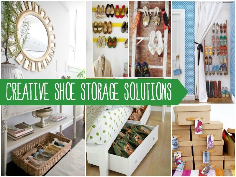 shoe storage header