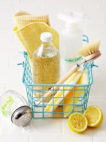 Clean Your Cleaning Supplies