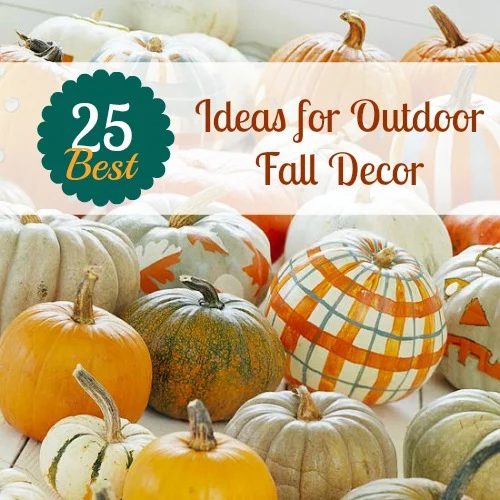 fall outdoor decor